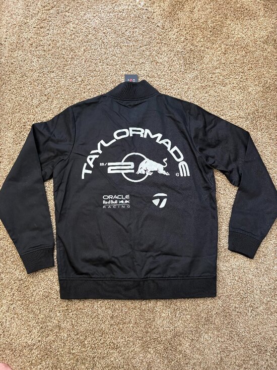 TaylorMade Other - Brand New Taylor Made F1 Redbull Oracle Black Mechanic Jacket Mens Size Small